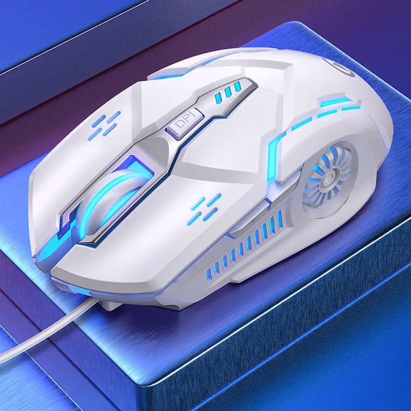 Silent Wired Gaming Mouse for Office and Gaming