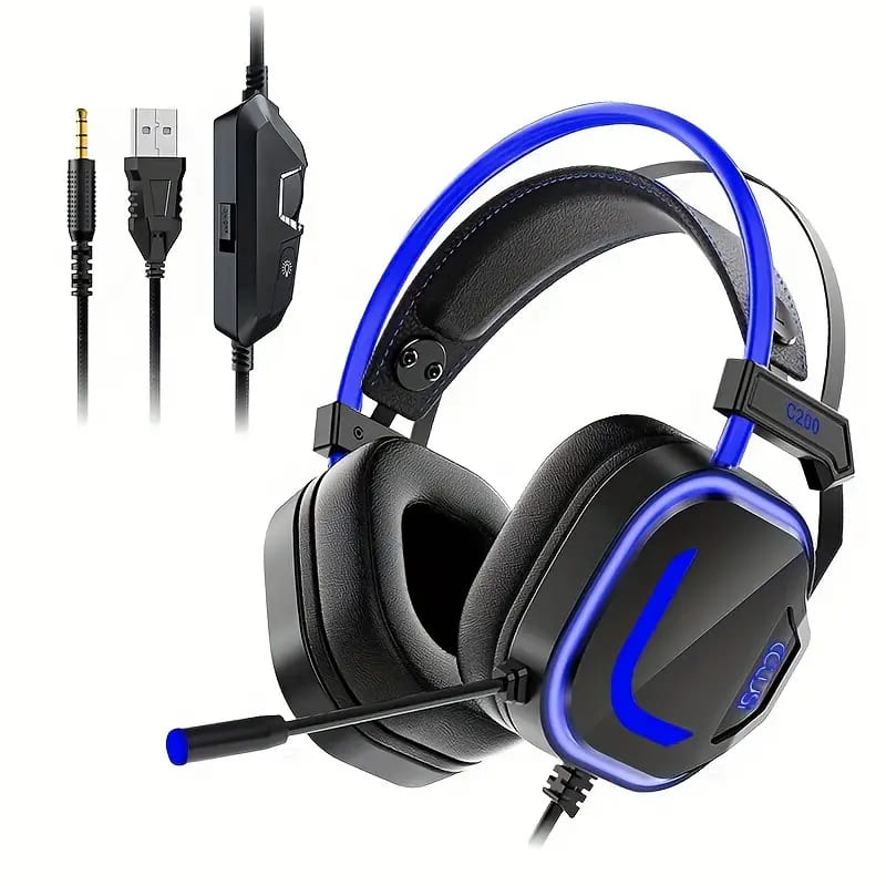 Gaming Headphones with 360° Microphone